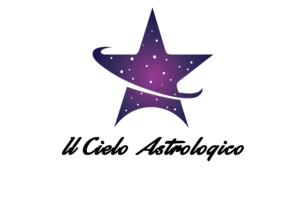 Il Cielo Astrologico - Logo grande trasparente con scritta nera